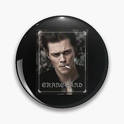 Anniversary Gift Bill Skarsgård Portrait Music Fan Pin