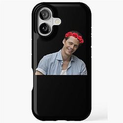 People Call Me Bill Skarsgard Flower Crown Gift for Movie Fans iPhone Tough Case