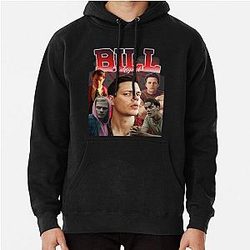 Bill Skarsgård Retro Style Pullover Hoodie