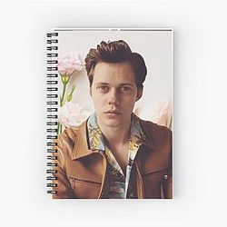 Bill Skarsgard Flower Prince Series Spiral Notebook