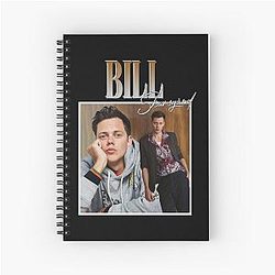 For Bill Skarsgard Gifts For Fan Spiral Notebook