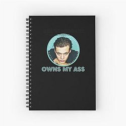 Mens My Favorite Bill Skarsgard Owns Gifts For Fans Spiral Notebook