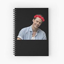 People Call Me Bill Skarsgard Flower Crown Gift For Movie Fans Spiral Notebook