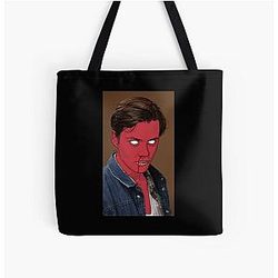 Day Gift For Bill Skarsgard Tote Bag Movie Fans All Over Print