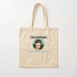 Mens My Favorite Bill Skarsgard Owns Me Gifts For Movie Fan Cotton Tote Bag