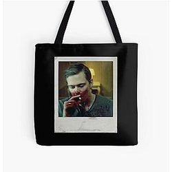 Day Gift for Celebrity Fans Hollywood Bill Skarsgard Movie Extra All Over Print Tote Bag