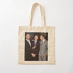 Bill Skarsgard and His Brothers Cotton Tote Bag