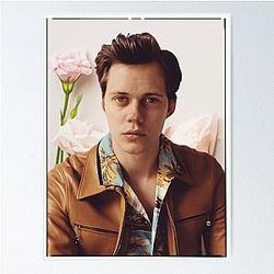 Bill Skarsgard Flower Prince Series IV Poster