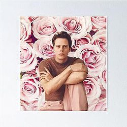 Bill Skarsgard Flower Prince Series III Poster