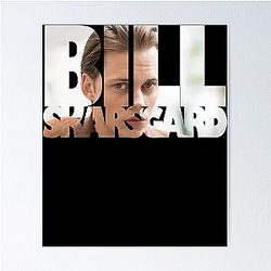 Gifts for Women Poster Bill Skarsgard Music Fans