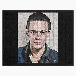 Gifts For Men Bill Skarsgard Black Beanie Fans Jigsaw Puzzle