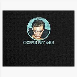 Men Women Bill Skarsgard Owns My Ass Gifts For Music Fans Jigsaw Puzzle