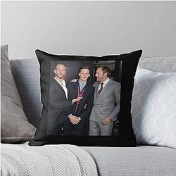 Gift For Men Bill Skarsgard And His Brothers For Fans Throw Pillow