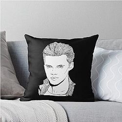 Gifts For Men Bill Skarsgard Music Fans Throw Pillow