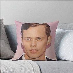 Bill Skarsgard Throw Pillow