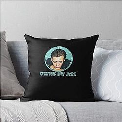 Men Women Bill Skarsgard Owns My Gifts For Music Fans Throw Pillow