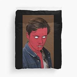 Funny Gift For Bill Skarsgard Gift For Halloween Duvet Cover