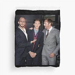 Gift For Men Bill Skarsgard and his brothers gifts for fan duvet cover