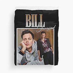 Day Gift for Bill Skarsgard Graphic Fan Duvet Cover