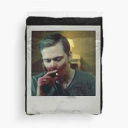 Bill Skarsgard Gifts For Celebrity Movie Fan Duvet Cover
