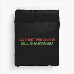 All I Want for Christmas is Bill Skarsgård Duvet Cover