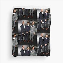 Bill Skarsgard & His Brother Gustaf Duvet Cover