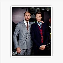 Alexander Skarsgard & Bill Skarsgard Sticker