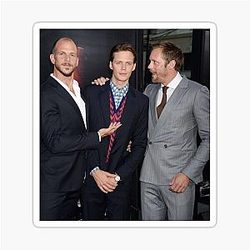 Bill Skarsgård and His Brothers Sticker