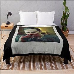 Day Gift For Celebrity Bill Skarsgard Movie Fan Throw Blanket