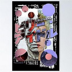 Billy Idol Kanji Poster