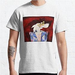 Bad Boy Vibes! Billy Idol alter ego. Watercolor collage Classic T-Shirt
