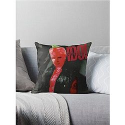 Chili Idol (Billy Idol parody) Throw Pillow