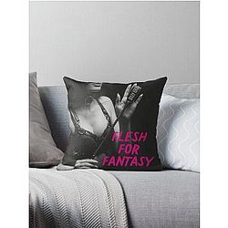 Flesh for Fantasy - Billy Idol Throw Pillow