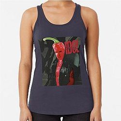 Chili Idol (Billy Idol parody) Racerback Tank Top
