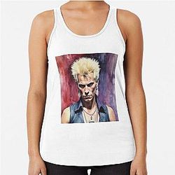 Billy Idol Racerback Tank Top