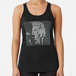 Billy Idol Racerback Tank Top