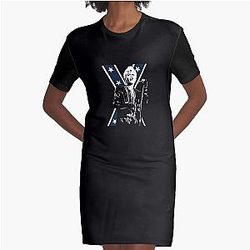 Billy Idol Graphic T-Shirt Dress