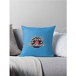 Billy Squier Throw Pillow
