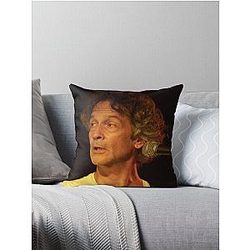 Billy Squier - Photograph Throw Pillow