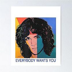Billy Squier Everybody  Poster
