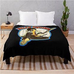 billy squier 1970s Classic vintage Custom Art Essential  Throw Blanket