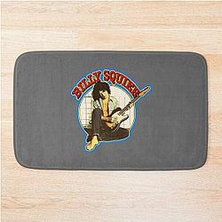 billy squier 1970s Classic vintage Custom Art Bath Mat