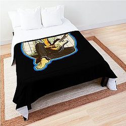 billy squier 1970s Classic vintage Custom Art Essential  Comforter