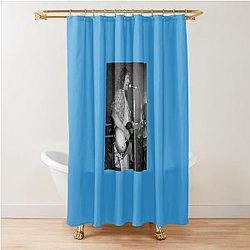 Billy Squier BW Photographer 1 Shower Curtain