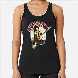 Billy Squier Racerback Tank Top