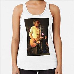 Billy Squier - Photograph Racerback Tank Top
