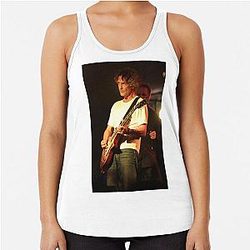 Billy Squier - Photograph Racerback Tank Top