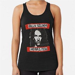 Billy Squier Racerback Tank Top
