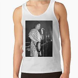 Billy Squier - BW Photograph Tank Top