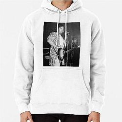Billy Squier - BW Photograph Pullover Hoodie